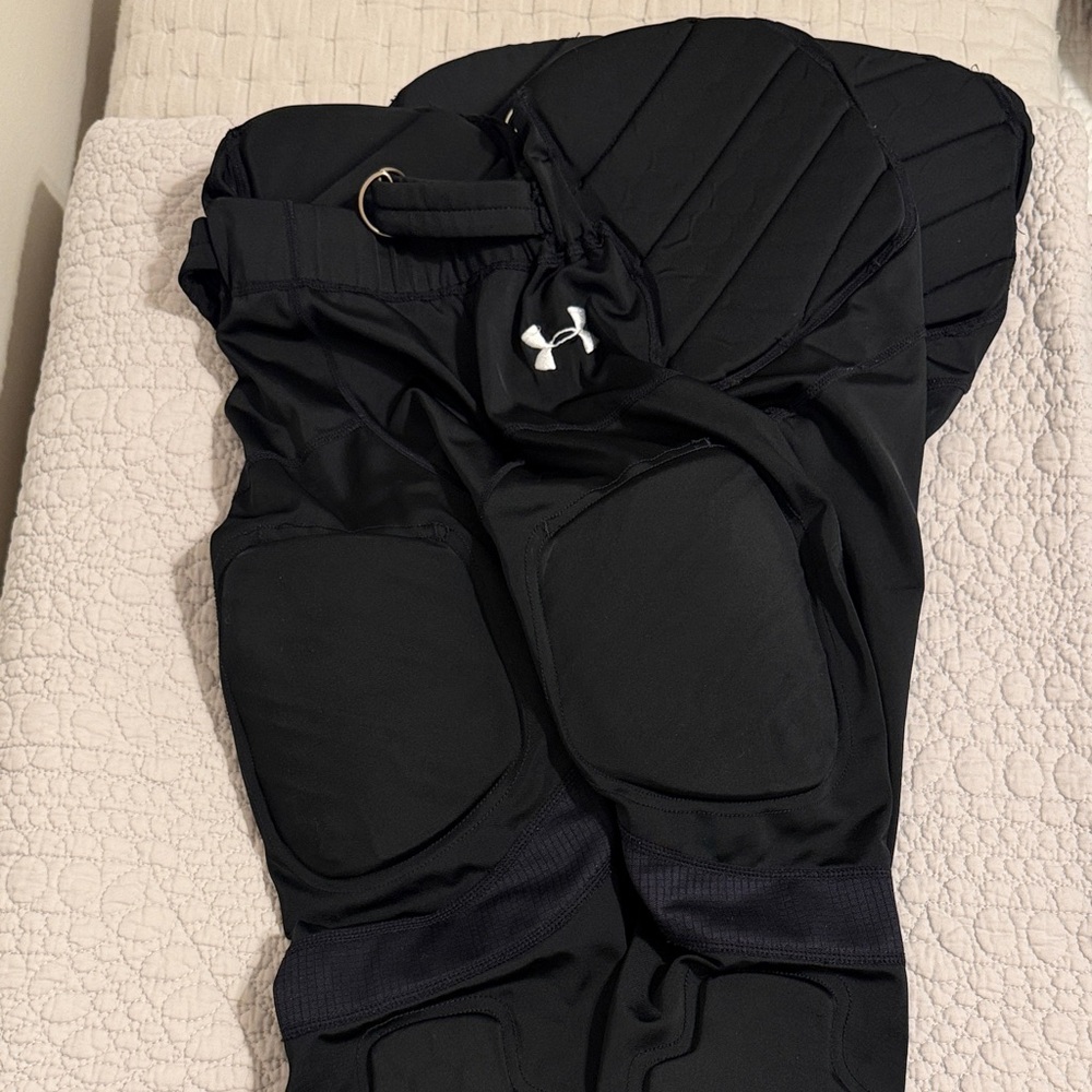 Under Armour Black Youth Padded Athletic Pants